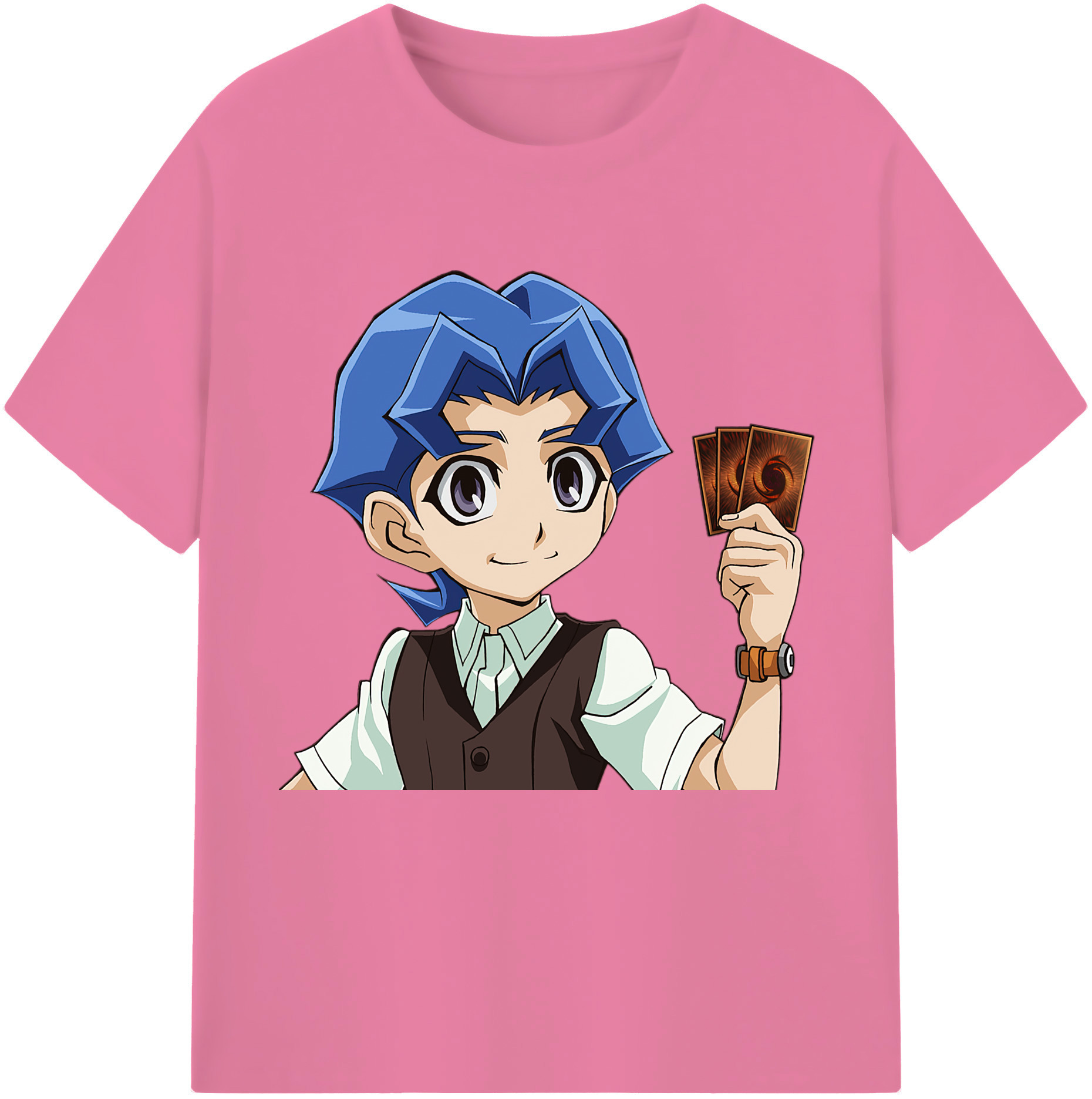 （画像用） 遊☆戯☆王 Yu-Gi-Oh! 綿100％半袖Tシャツ（フロントプリント）